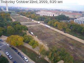 Overhead view of Solar Decathlon 2009