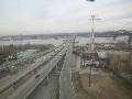 Poplar Street Bridge eastbound