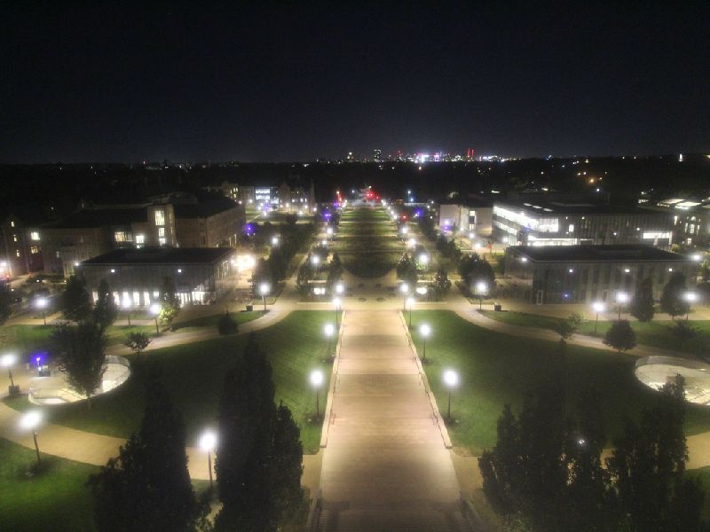 Webcam view of the campus